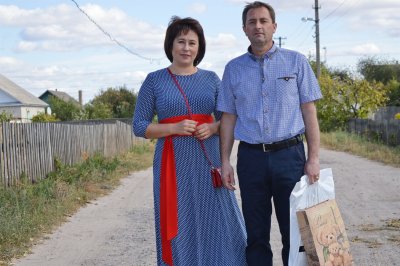 Павло Рубей з дружиною Наталією 