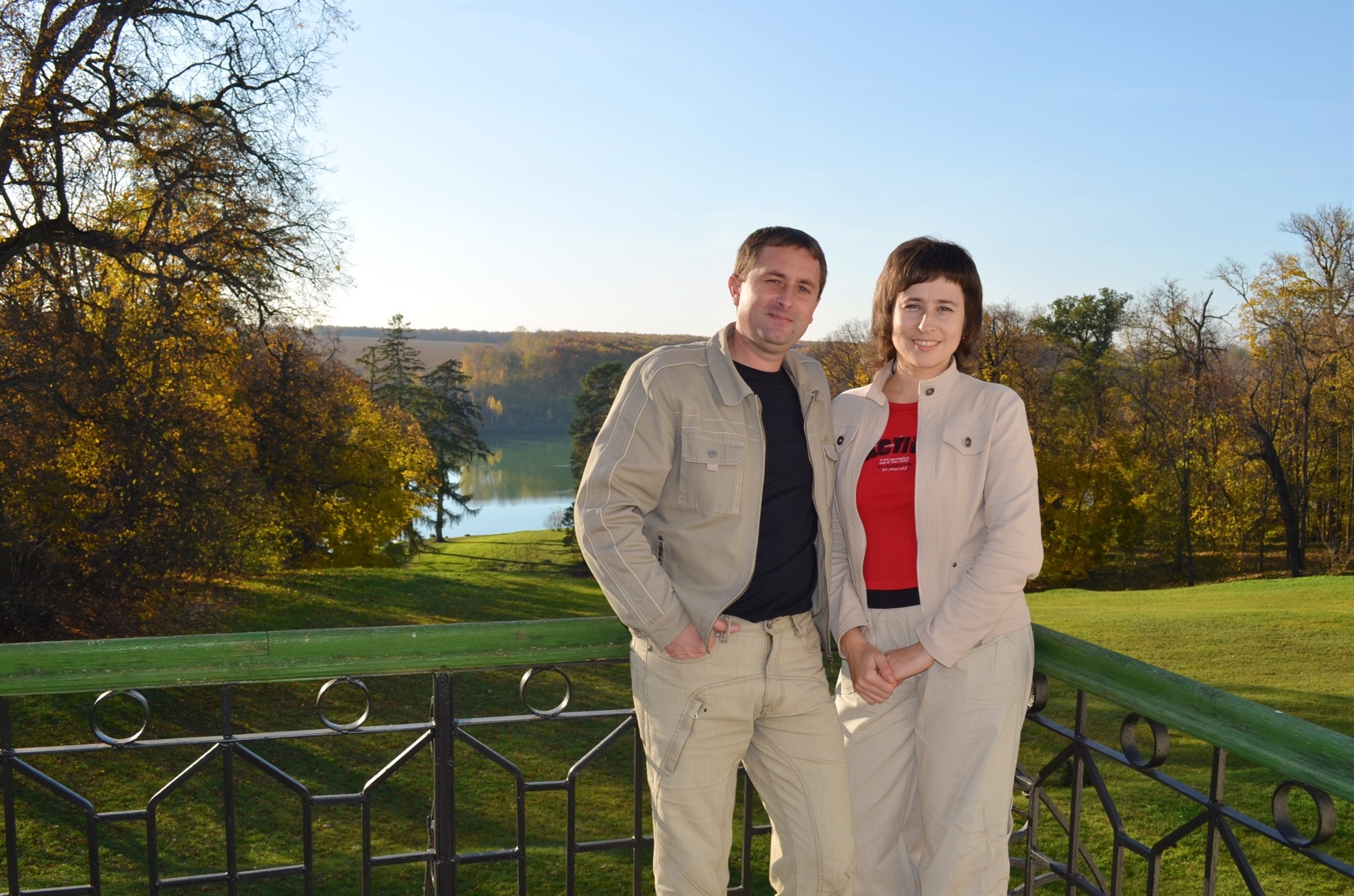 Павло Рубей з дружиною Наталією 