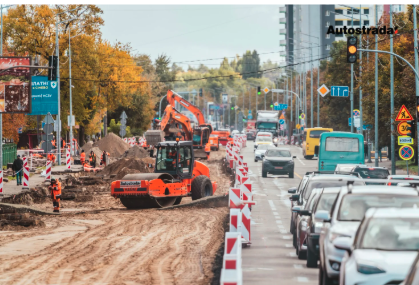 Будівництво Харківського шосе