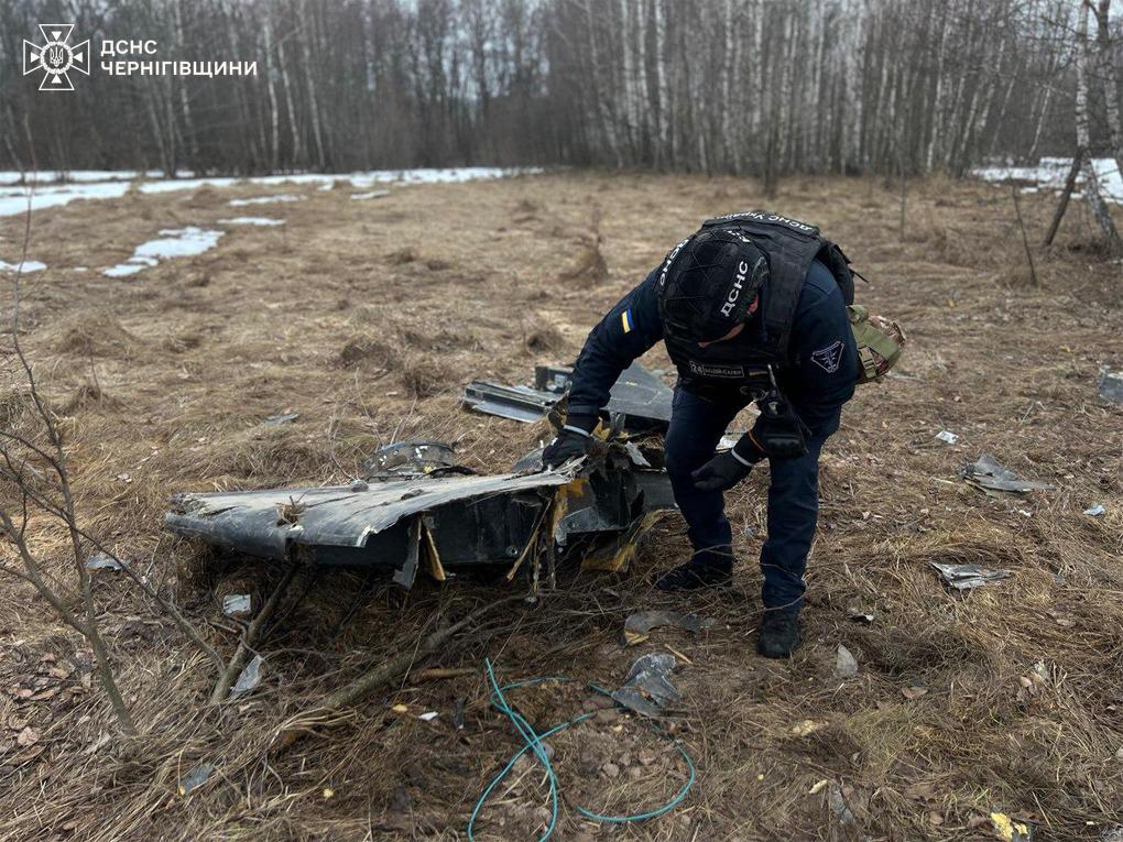 На Чернігівщині знешкодили рештки російських ракет. Березень 2026 року
