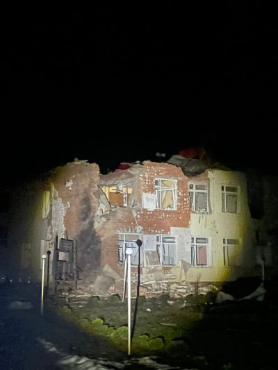 Росіяни поцілили у ліцей та шкільні автобуси на Чернігівщині. Понорницька громада, 18 березня 2026 року