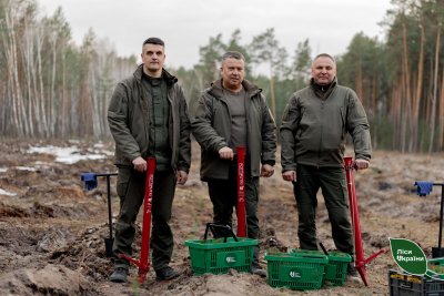 ДРГ вбила воїна-лісівника - на його честь висадили ліс на Чернігівщині