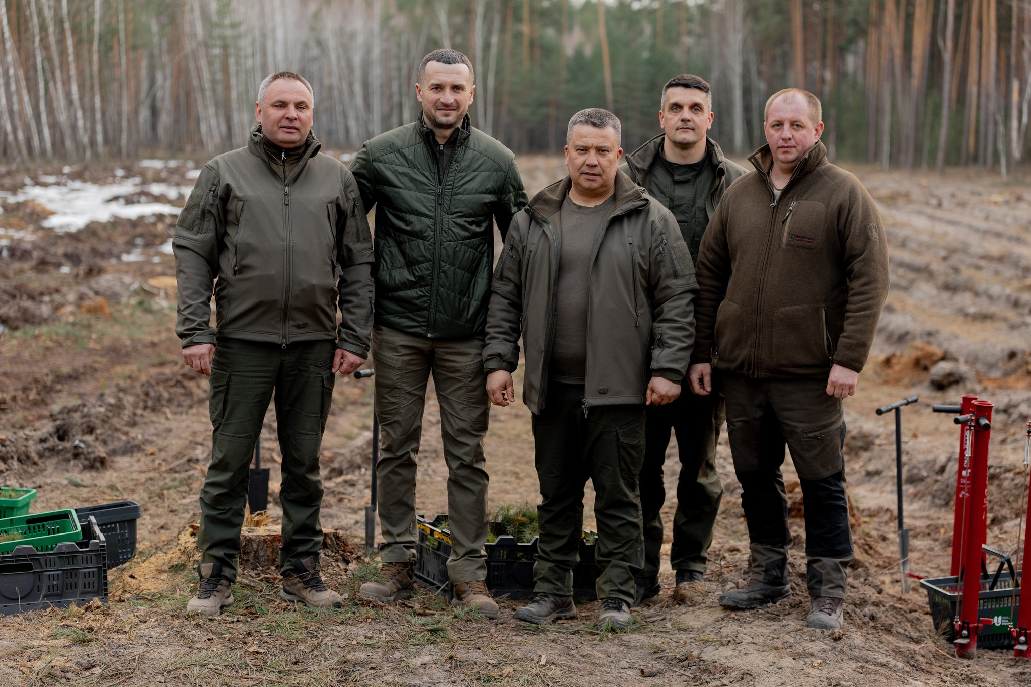 ДРГ вбила воїна-лісівника - на його честь висадили ліс на Чернігівщині