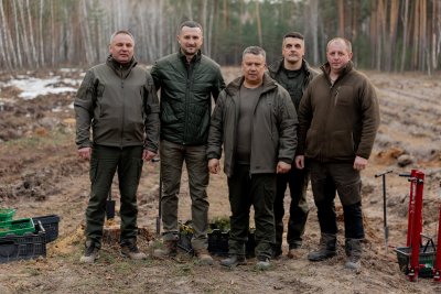 ДРГ вбила воїна-лісівника - на його честь висадили ліс на Чернігівщині