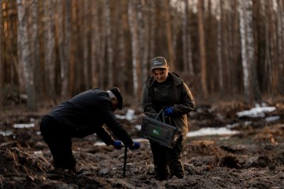 ДРГ вбила воїна-лісівника - на його честь висадили ліс на Чернігівщині