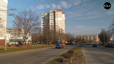 Проспект Лукʼяненка у Чернігові