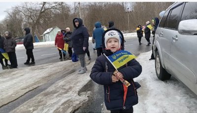 Юра Карпяк приїхав з дідусем з Добрянки