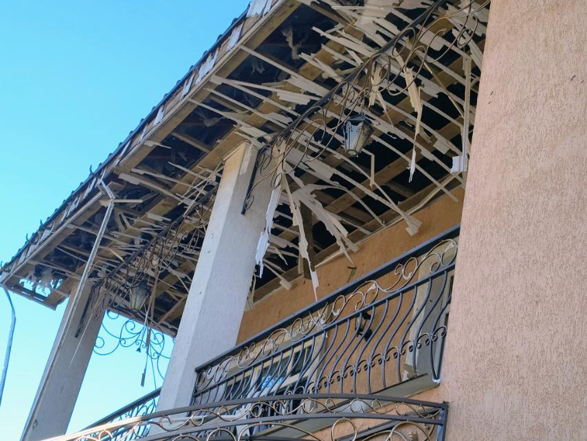 Після прильоту "гераней" у Сновську. 5 квітня 2026 року