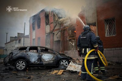 Пошкоджені адмінбудівлі, є поранені: подробиці ударів по райцентрах на Чернігівщині