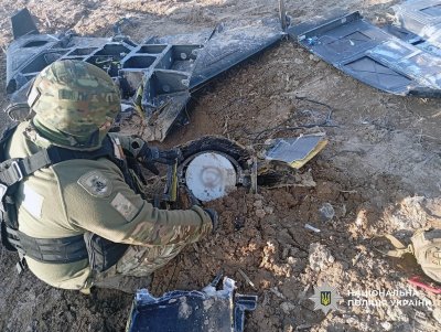Біля населеного пункту знайшли рештки ворожого БпЛА: як спрацювали вибухотехніки
