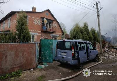 Пожежа після удару: перші подробиці атаки на село неподалік Чернігова