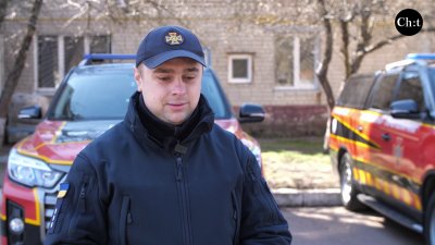 Артем Ющенко, рятувальник