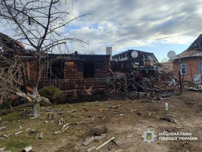 Чернігівщину атаковано ракетами та дронами: є загиблі та поранені