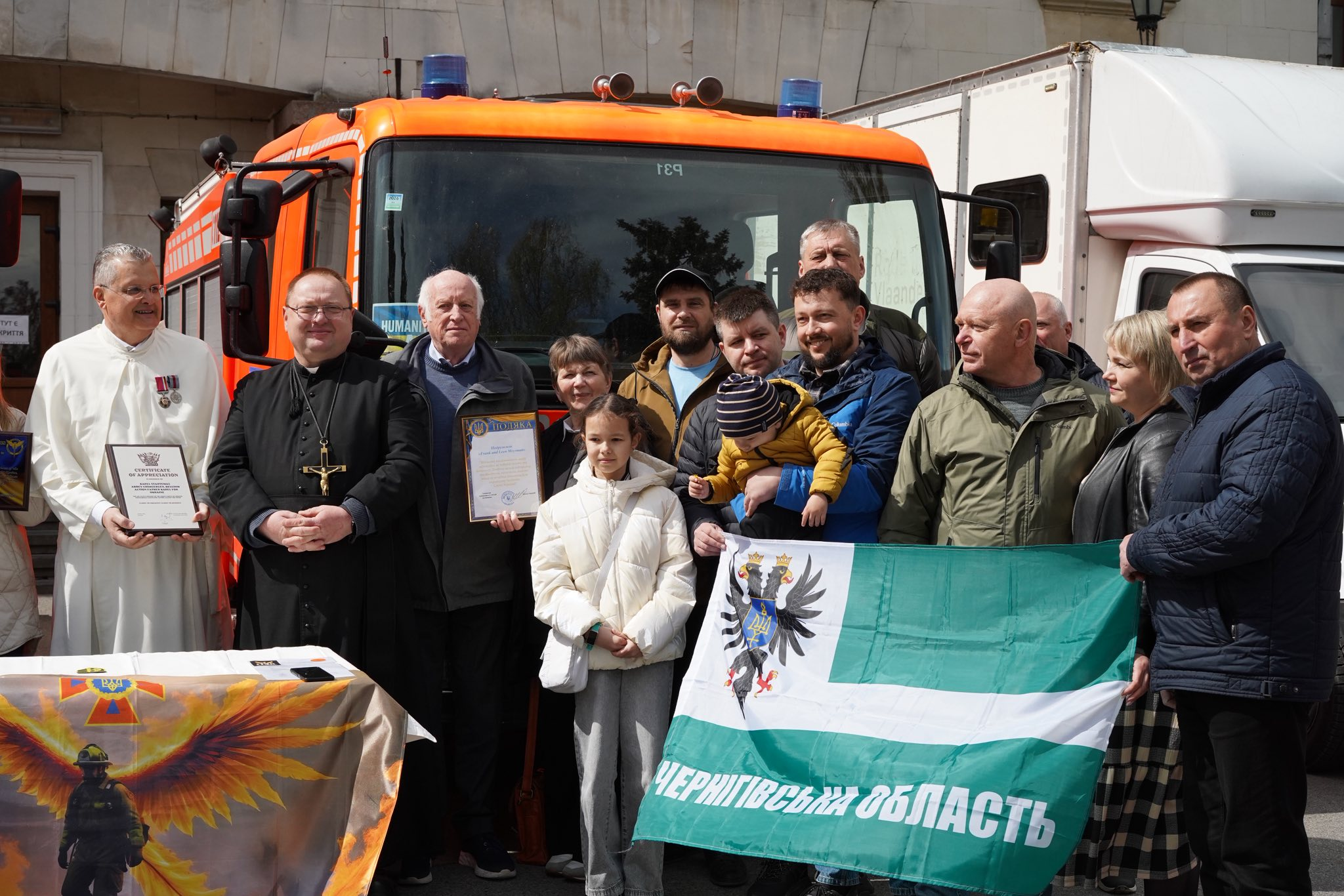 Монах-пивовар, який допомагає Чернігівщині, отримав відзнаку Президента і привіз автівки