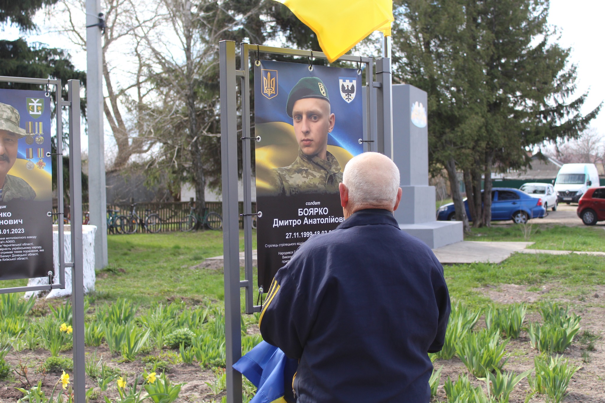 Алея Героїв в Лемешах, Козелецька громада