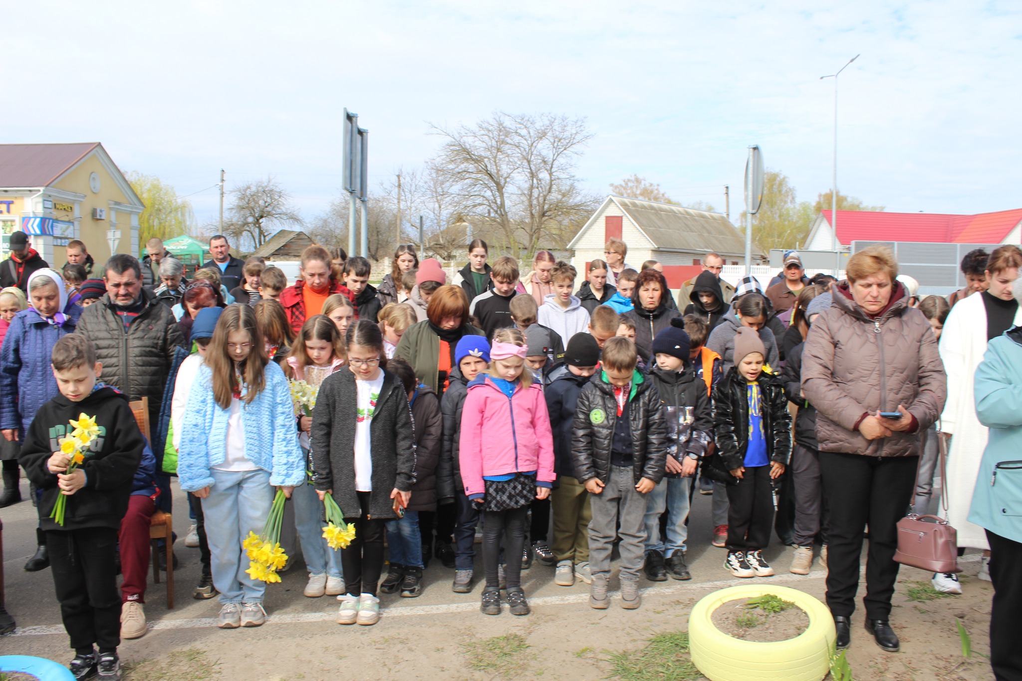 Алея Героїв в Лемешах, Козелецька громада