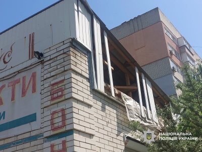 Ракетний удар по центру Прилук: є загиблі, багато поранених