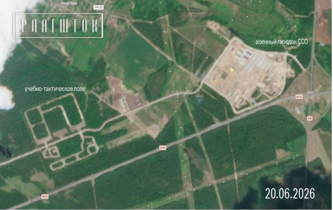Військове містечко Лукашенка у 37 км від кордону з Чернігівщиною: перші подробиці