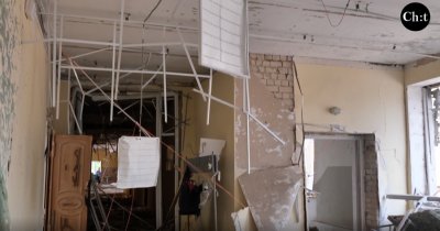 12 червня по вже відновленому Михайло-Коцюбинського ліцею прилетіло 4 ворожі дрони