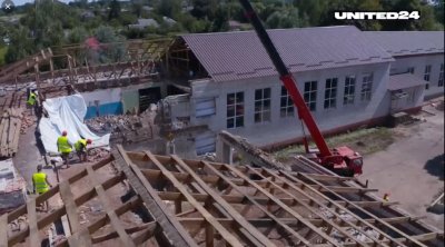 Ремонт Михайло-Коцюбинського ліцею. 2024 рік