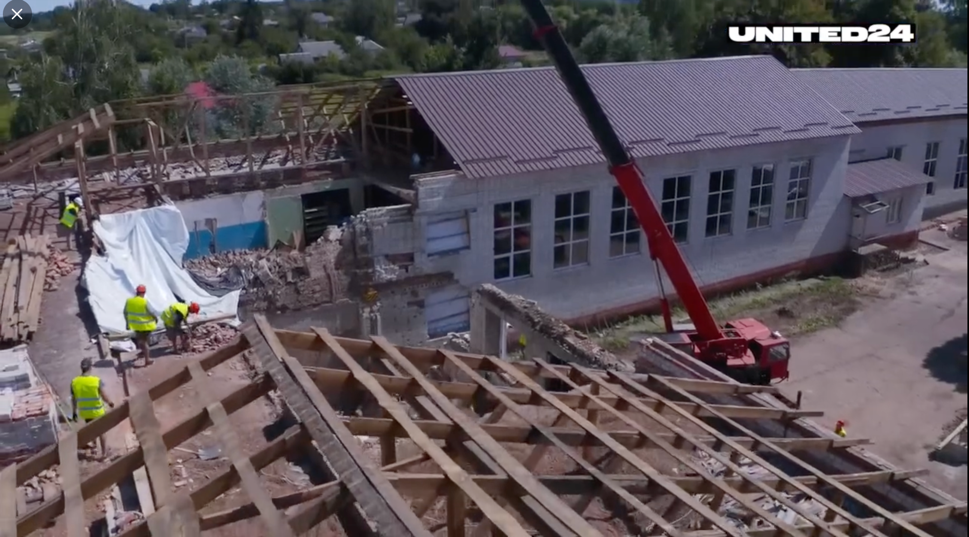 Ремонт Михайло-Коцюбинського ліцею. 2024 рік