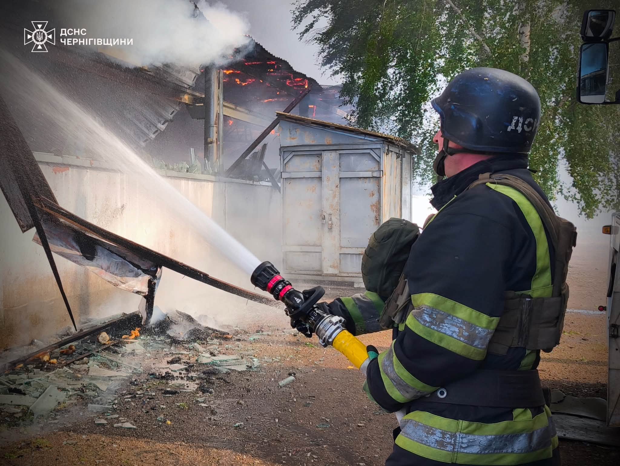 Наслідки російських атак на Чернігівщину. 18 липня 29026 року