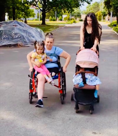 Юлія Сірик-Одосовська після ампутації