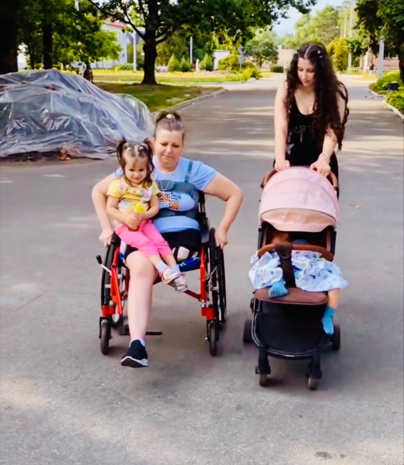Юлія Сірик-Одосовська після ампутації