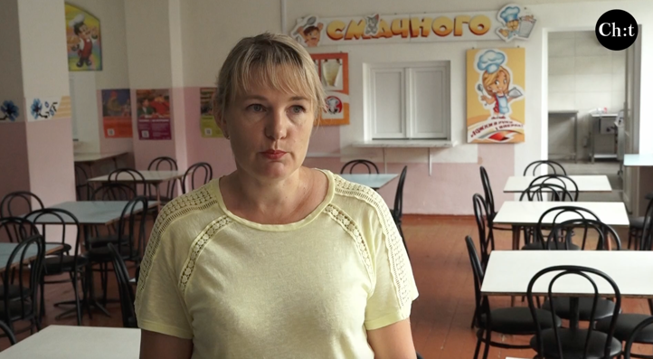 Юлія Джола, директорка ліцею у Замглаї