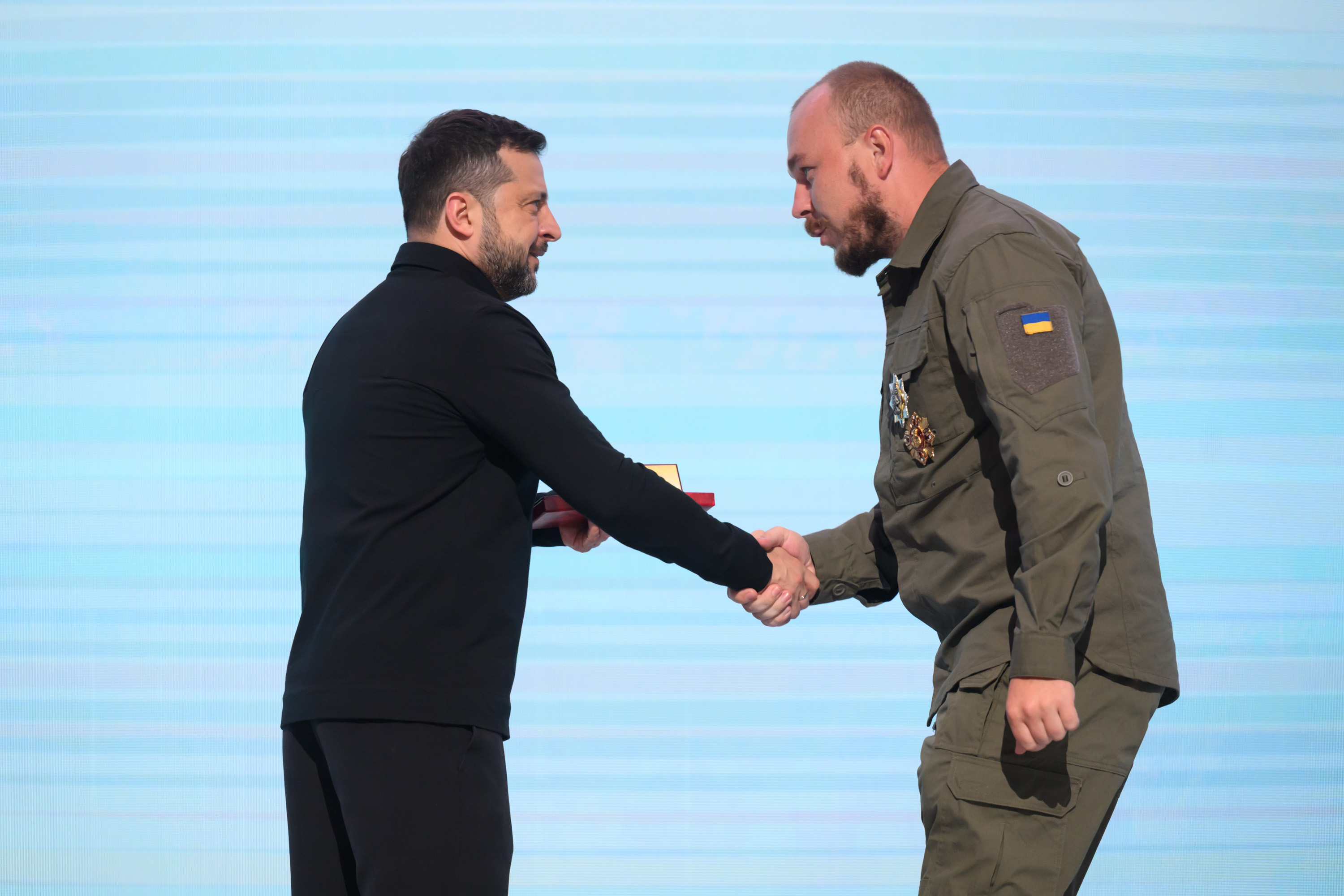 Володимир Зеленський і Михайло Колотило