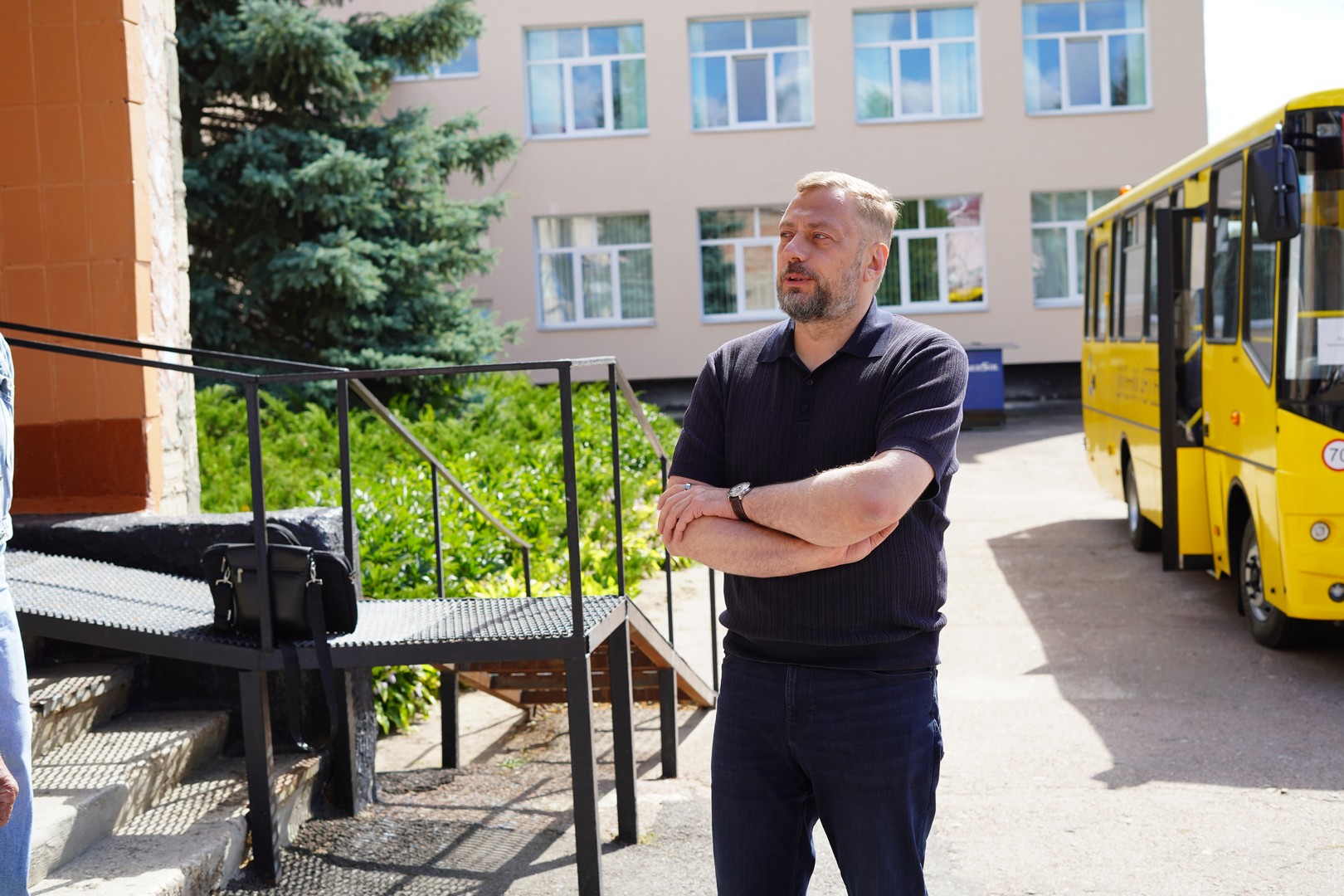 Школа на Чернігівщині отримала спеціальний автобус для дітей з інвалідністю