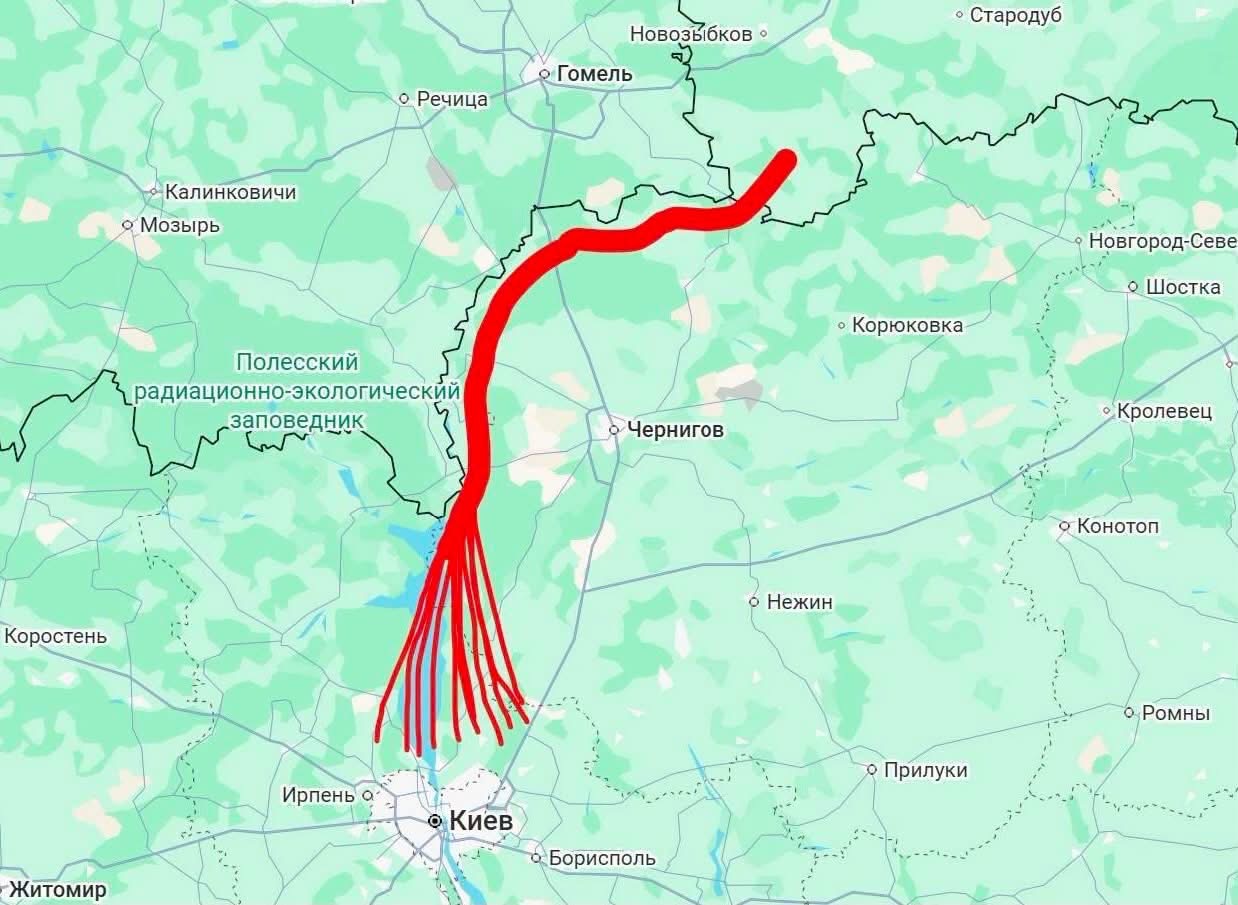 Реактивні дрони йдуть на Київ уздовж чернігівсько-білоруського кордону. Чи є можливість їм протидіяти?
