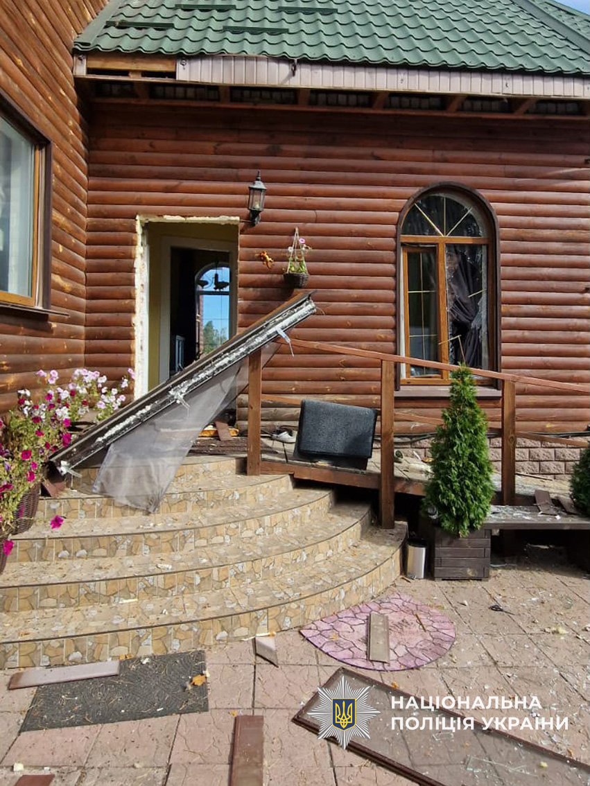 Наслідки удару по Киїнській громаді 08.09.2026