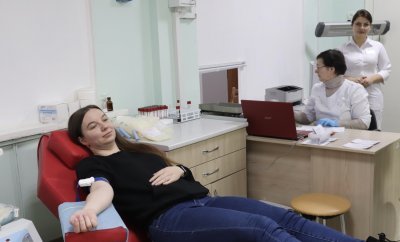 У Центрі крові. Фото Чернігівської ОВА