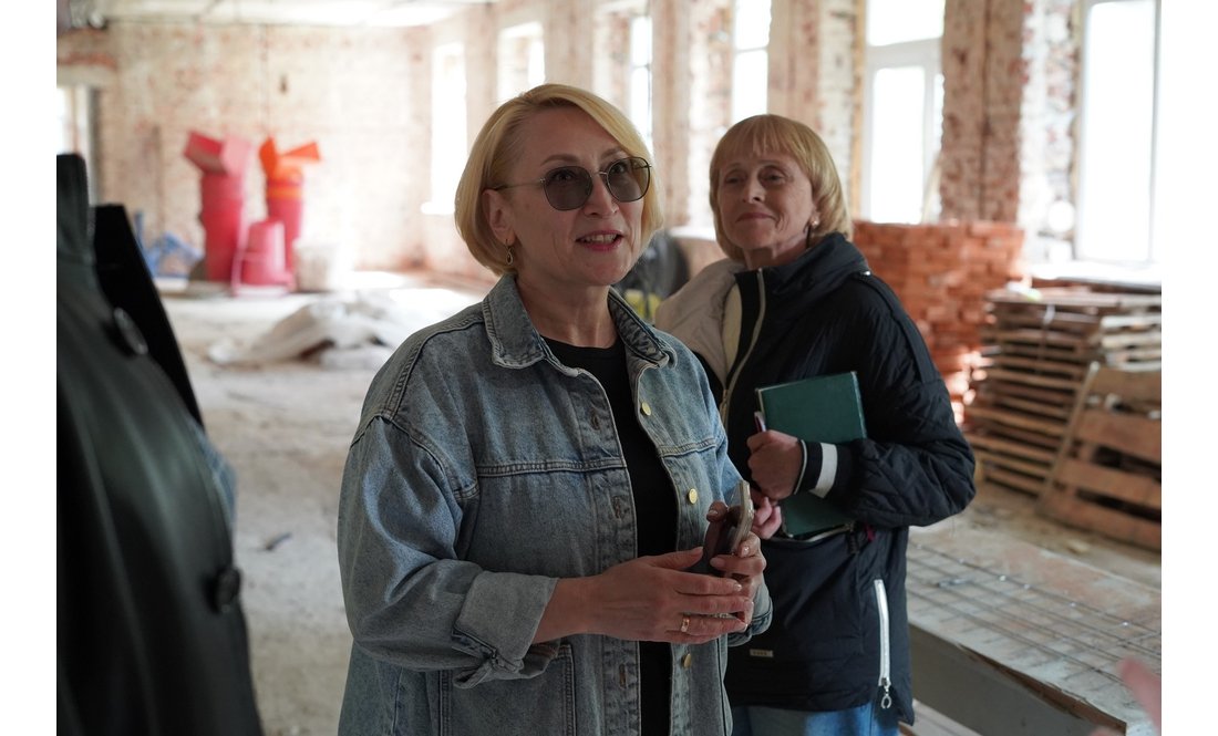 Ірина Зуб показує, як триває ремонт. Травень 2026 року