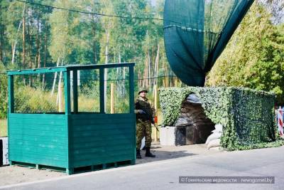 У Гомелі з боку Чернігівщини встановили блокпости та антидронові сітки