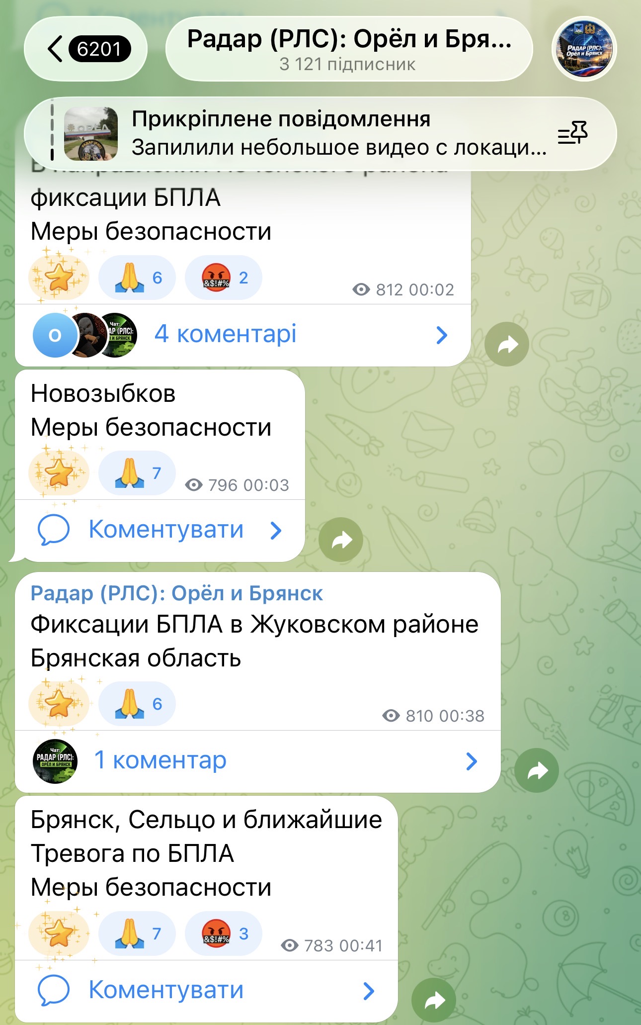 У 120 км від чернігівського кордону ЗСУ уразили ворожу систему залпового вогню вартістю $19 млн