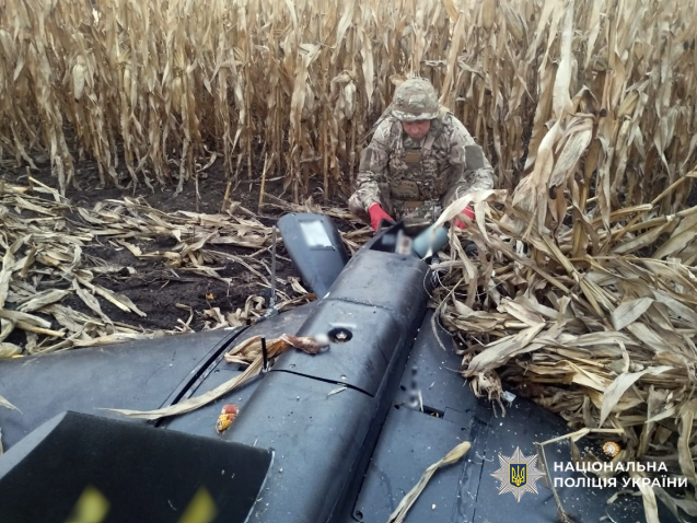 На Чернігівщині знешкодили бойові частини російських дронів і ракету Х-101