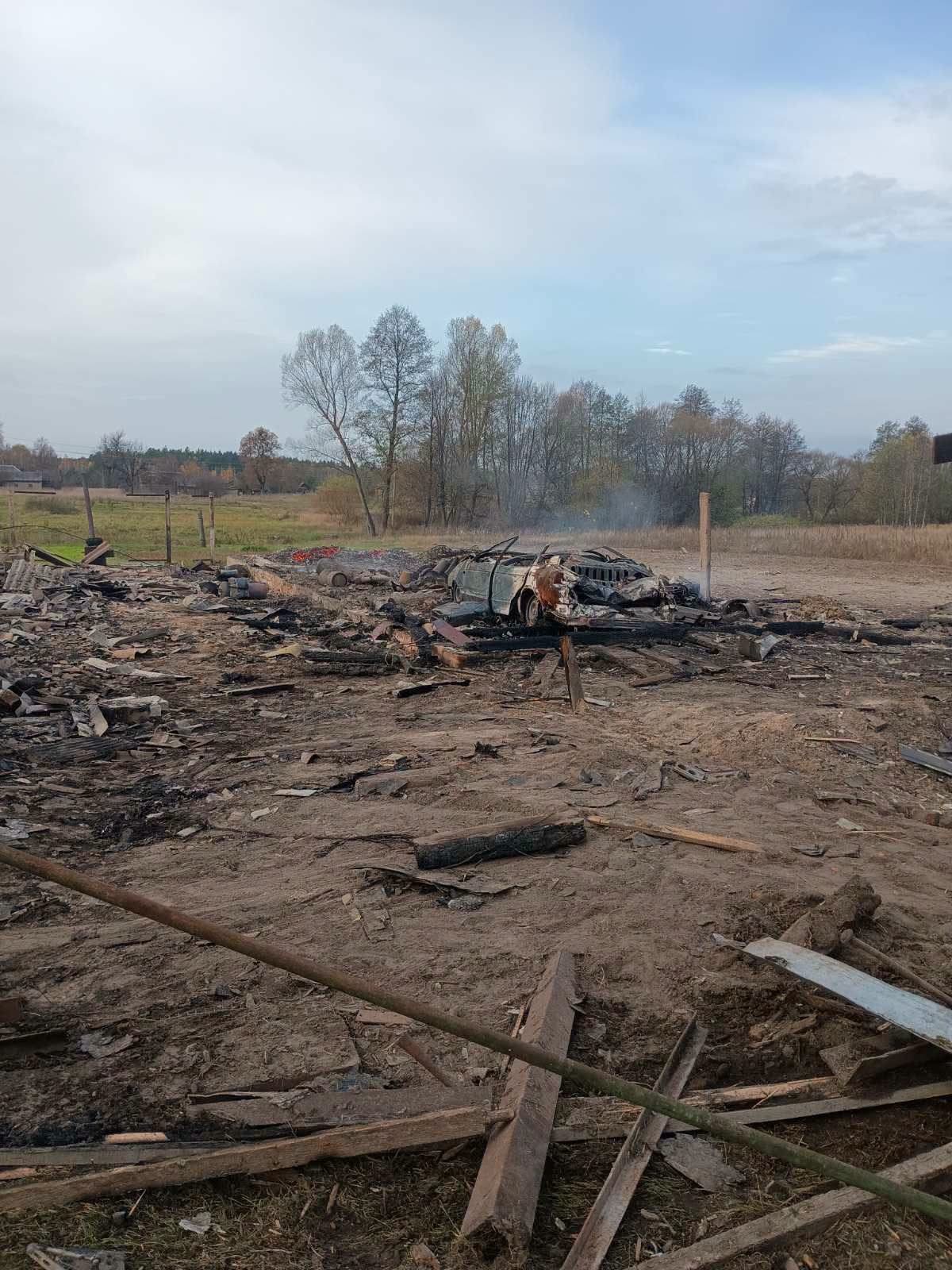 Зруйновані два будинки, пошкоджена церква: що залишилося після удару по селу Чернігівщини 